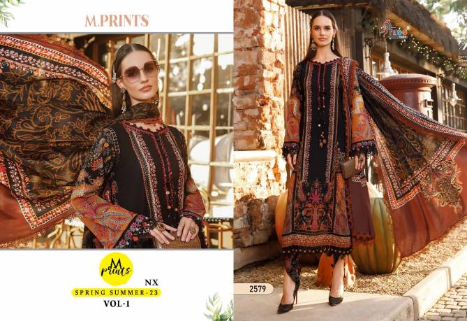 Shree M Prints Spring Summer 23 Vol 1 Pakistani Suits Catalog